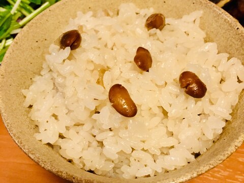 香ばしい匂いに感動！炒り豆茶飯